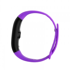 V6 Purple Silikon Sport Wristband Deep WaterProof Schnelle Ladung Smart Armband