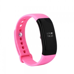Pink Color Silikon Strap Activity Wristband Smart Armband