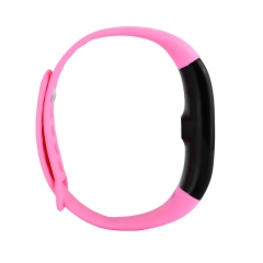 Pink Color Silikon Strap Activity Wristband Smart Armband