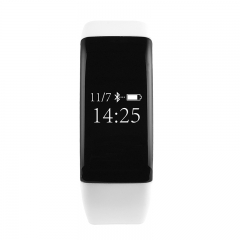 V6Smart Armband Weiß Farbe Kompatibel mit Android IOS Zurück Klemmladung