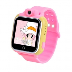 Kinder smart Uhr mit mehr Features bunten Silikon-Armband GPS-Standort