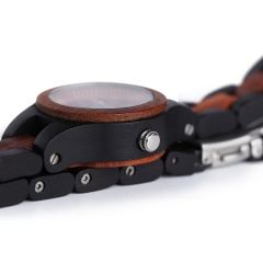 Kundenspezifische Top-Qualität Business Wooden Quarz Armbanduhr